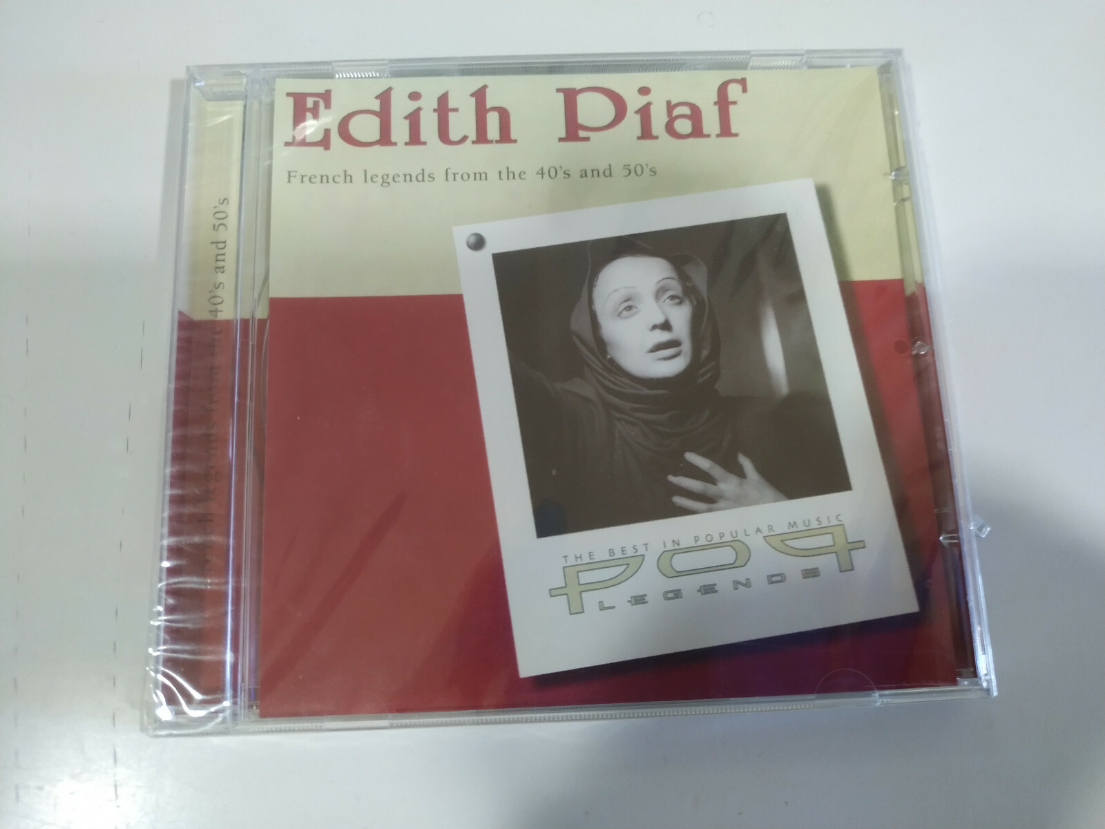 Edith Piaf French Legends From 40´S And 50´S Hits 2003 Portugal Ed. CD Nuovo -