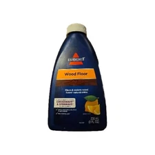 BISSELL Wood Floor Cleaner 8 Oz Crosswave & Spinwave Lemon Scent Cleans Restores