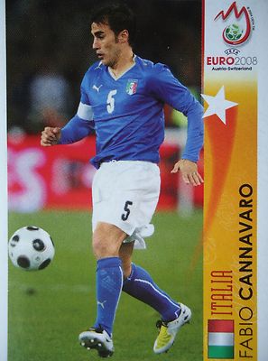 Panini 471 Fabio Cannavaro Italia UEFA Euro 2008 Austria