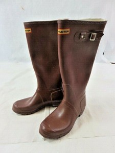 Hunter Original Tall Borgoña Botas para mujer Talla 9M 10F | eBay