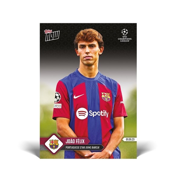 FC BARCELONA Topps Now Joao Félix - Portuguese star joins Barca! - Carta #5