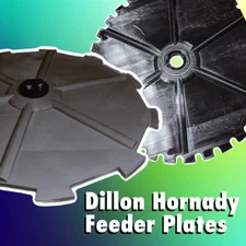 Custom Case Feeder Plates for DILLON/Hornady Pistol Rifle SM/LRG Options