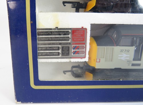 OO Gauge Lima L204922 2x Loco's 37711 Tremorfa Steelworks 37712 Cardiff Rod Mill - Picture 3 of 9