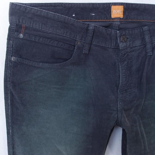 Mens HUGO BOSS ORANGE 63 Stretch Slim Straight Grey Jeans W36 L32 - Picture 2 of 7