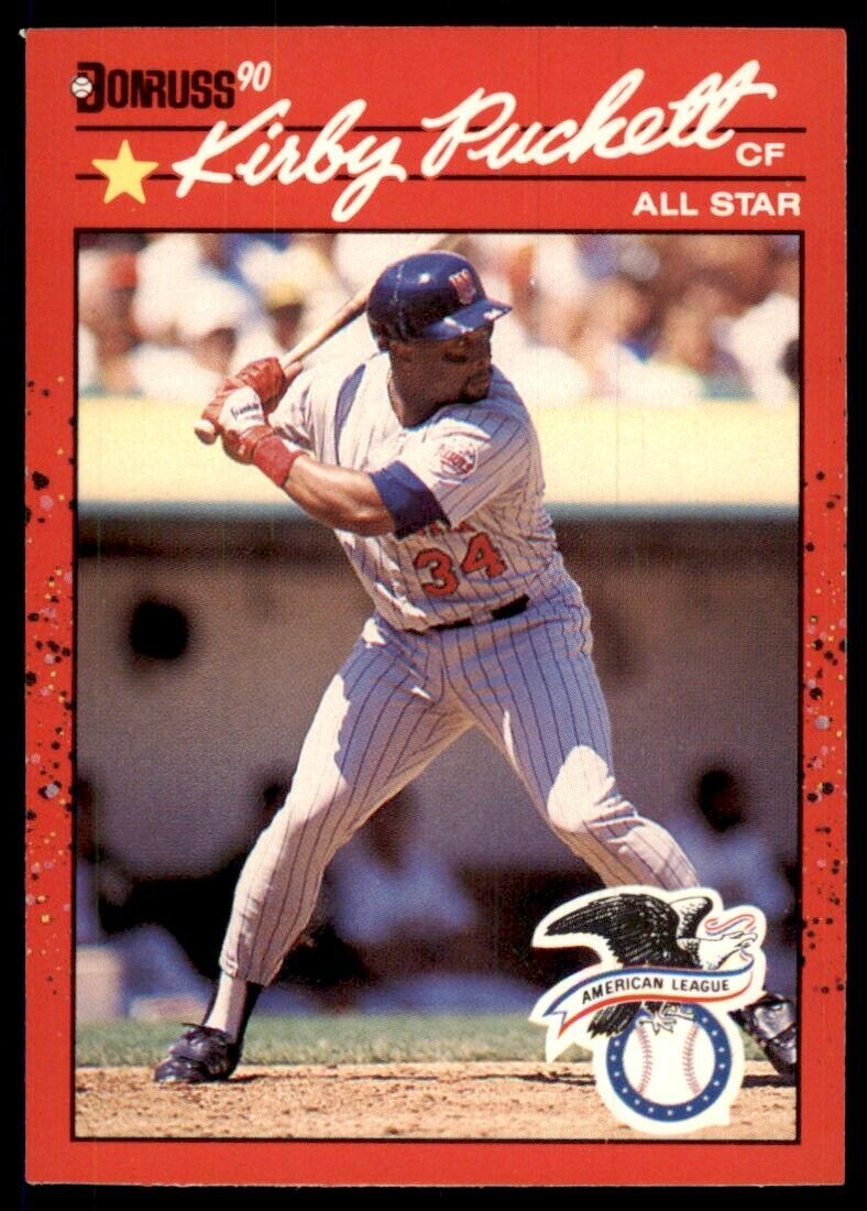 1990 Donruss Kirby Puckett Baseball Cards #683 | eBay