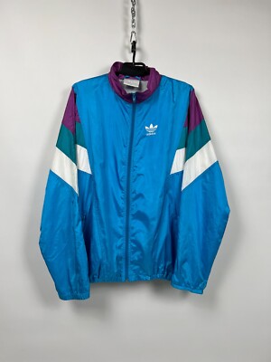 Adidas Original Vintage 90s Track Suit Blue Size L Mens | eBay