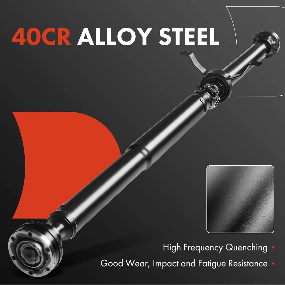 A-Premium Driveshaft Prop Shaft Assembly Rear for Audi A6 Quattro 1998-2004 Auto - Image 2 of 4