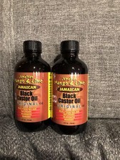 2 Jamaican Mango Lime Pure Jamaican Black Castor Oil Original Aromatherapy 4oz