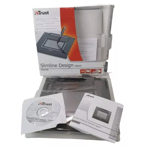 design tablet tb-5300 low trust slimline profile tablet 140x100mm work space 