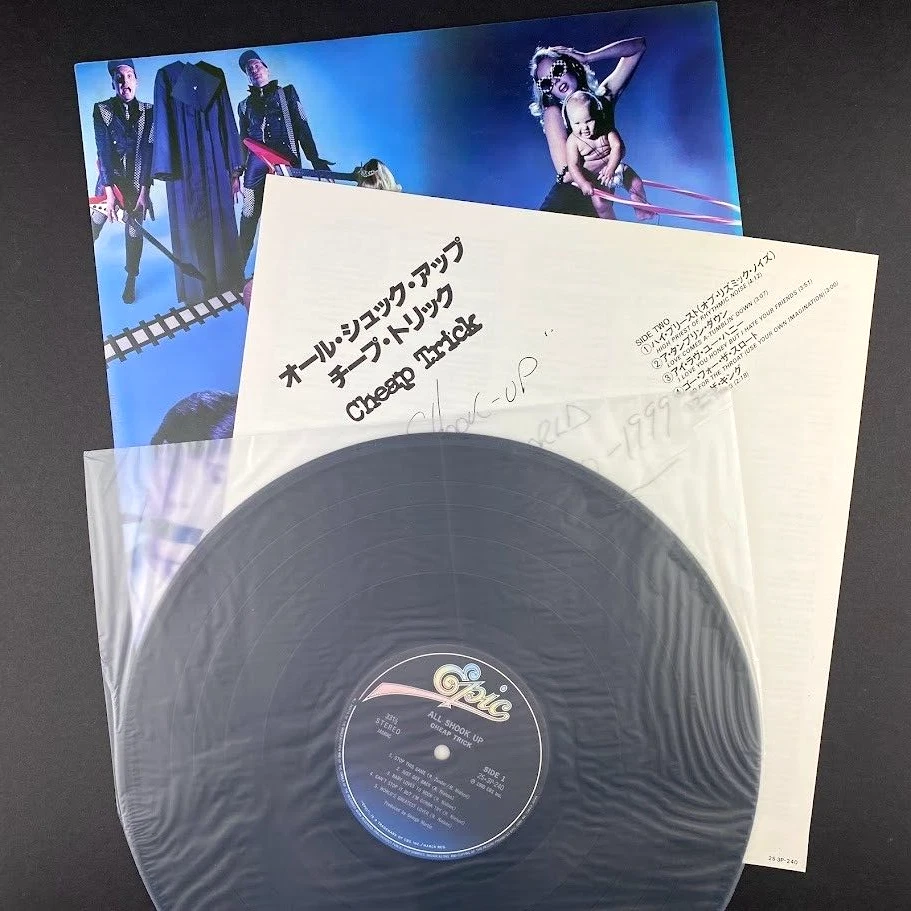 Cheap Trick All Shook Up Japan Import Classic Rock 80s vinyl record LP NM M- - Image 2 of 4