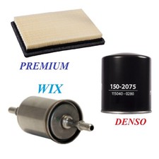 Tune Up Kit Air Oil Fuel Filters For FORD F-150 V8 5.4L 2007-2008