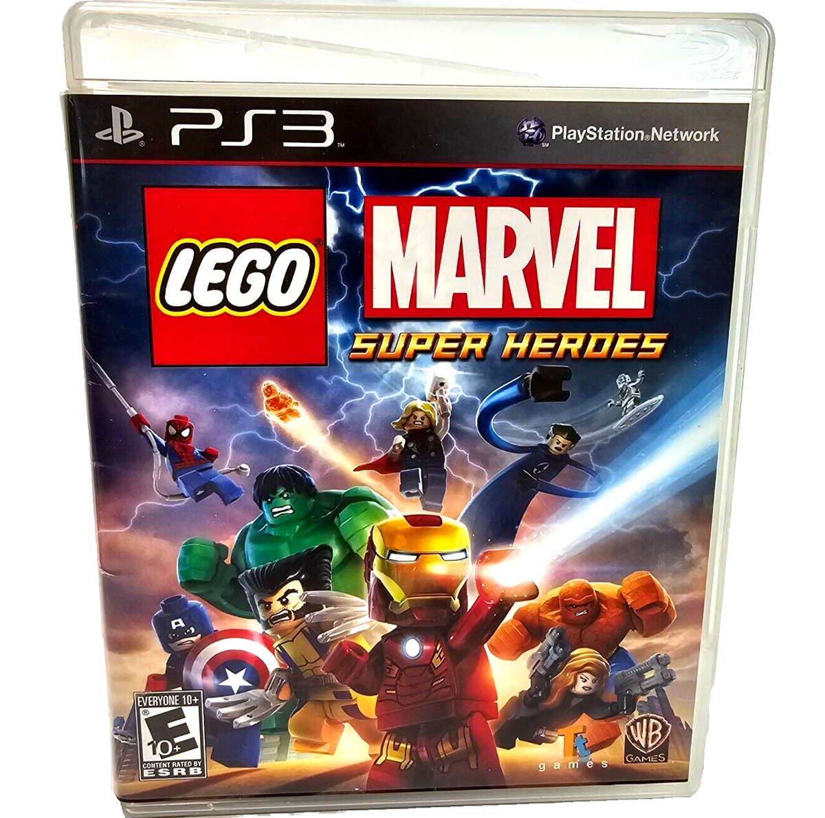 LEGO Marvel Super Heroes (PlayStation 3, 2013) Game Case Manual