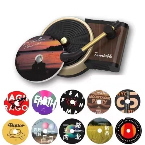 Vintage Turntable Vent Clips – Car Fresheners, Retro Aroma Decor - Picture 3 of 15