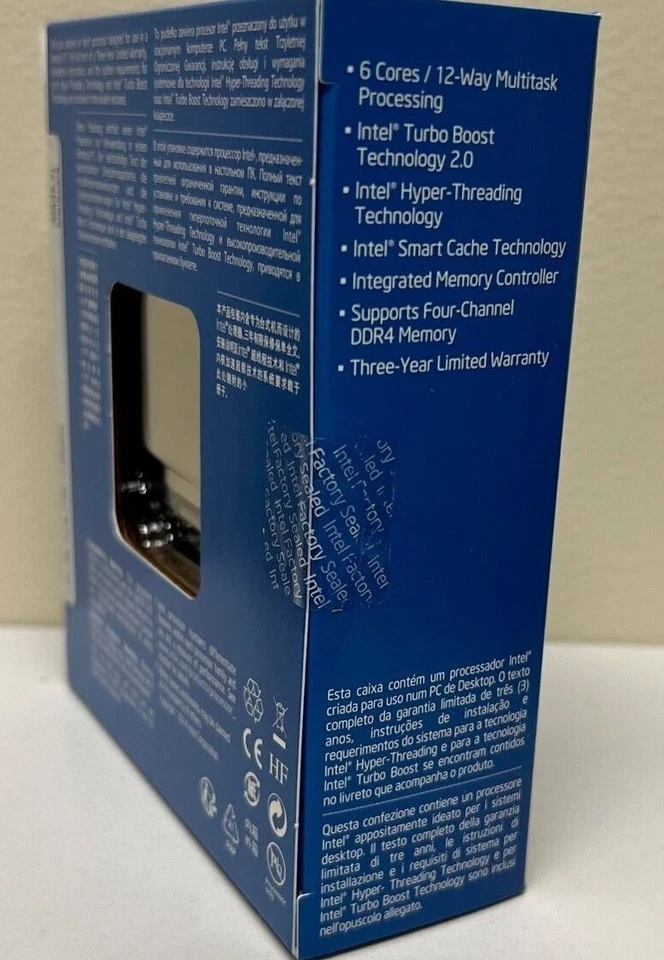 Intel Core i7-5820K 3.3GHz Six Core LGA 2011-v3 140W Desktop CPU Processor-NEW - Image 3 of 4