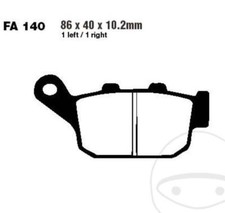EBC Brake Pads FA140V fits Honda CB-1 XL NTV NX 600 650 V Revere Dominator