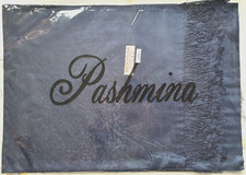 Pashmina; 30% Seide/70% Wolle; nachtblau 226;...