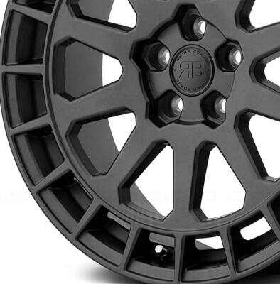 17 BLACK OFF ROAD ALL TERRAIN WHEELS RIM RHINO BOXER 5X108 17X8