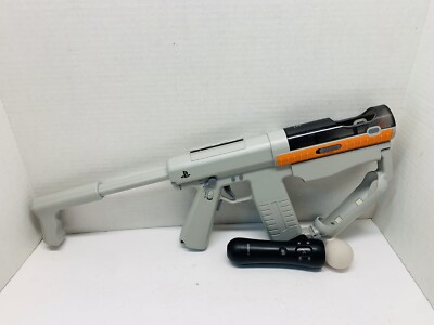 Sony PlayStation 3 PS3 Move Sharp Shooter Gun with 1 Motion Controller