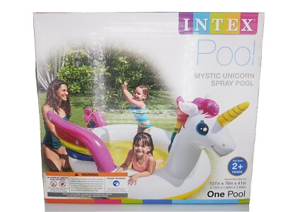 INTEX MYSTIC UNICORN SPRAY POOL