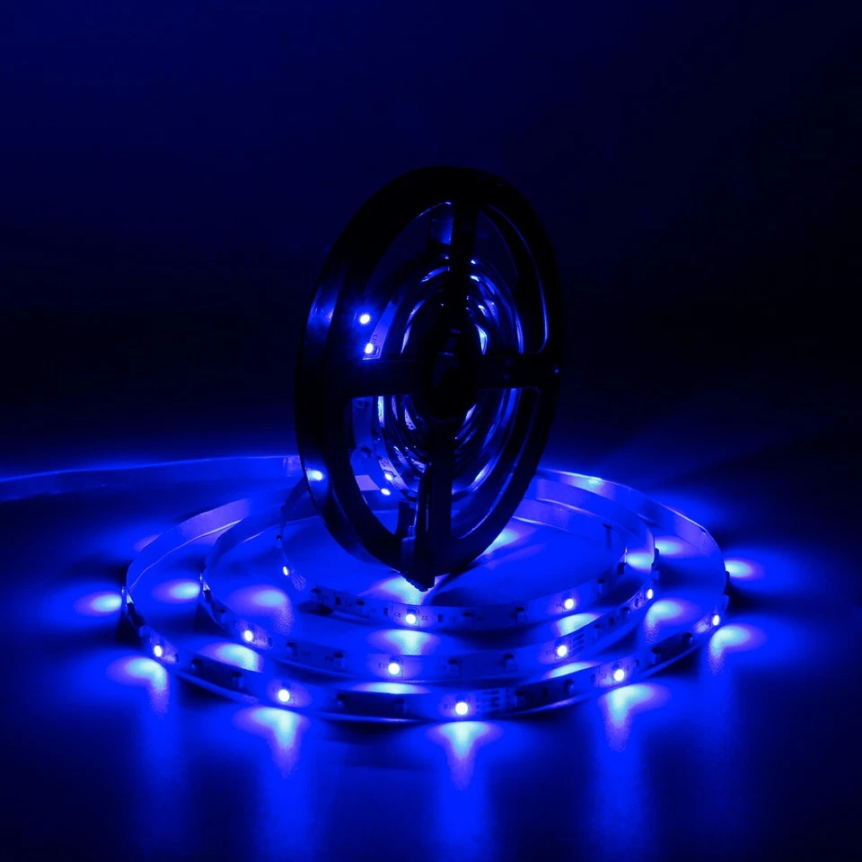 10PCS Waterproof 5M RGB LED Strip Rope Light for Xmas Halloween Home Party Decor - Image 4 of 4