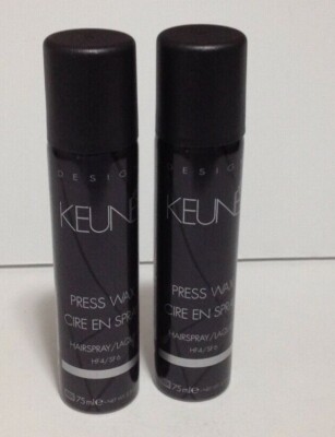 Keune Press Wax 2.3 Oz Travel Size Rare Discontinued Lot Of Two