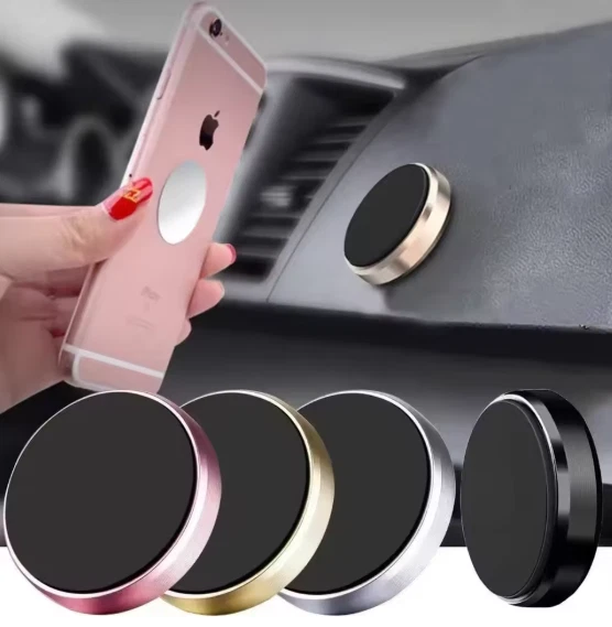 Kit 80 Piastre Magnetiche Per Auto MIN CI | Supporto Per Cellulare Con Adesivo | Magneti Rettangolari 65x45x0,4cm Per Cruscotto