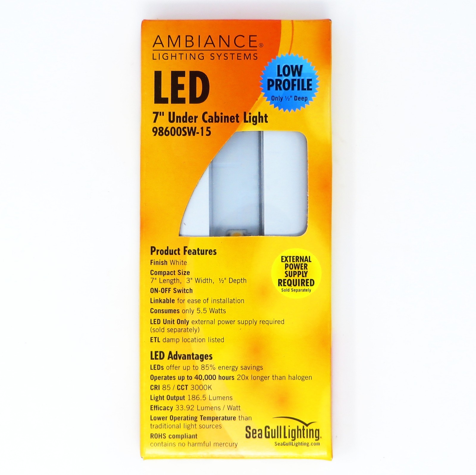 Sea Gull 95222s 15 Under Cabinet Accessories White For Sale Online Ebay