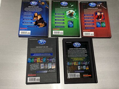 The 39 Clues Hardcover Book Series Collection Set Books 1,2,3,10