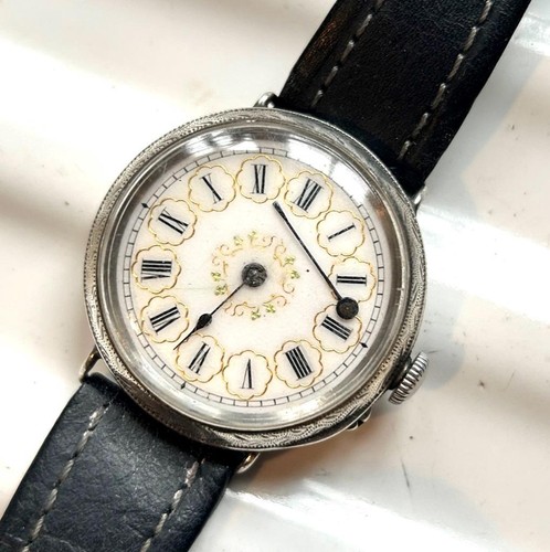 Vintage Silver Pocket/wrist Watch - manual wind - Watchmakers Spares/repairs - Picture 2 of 4