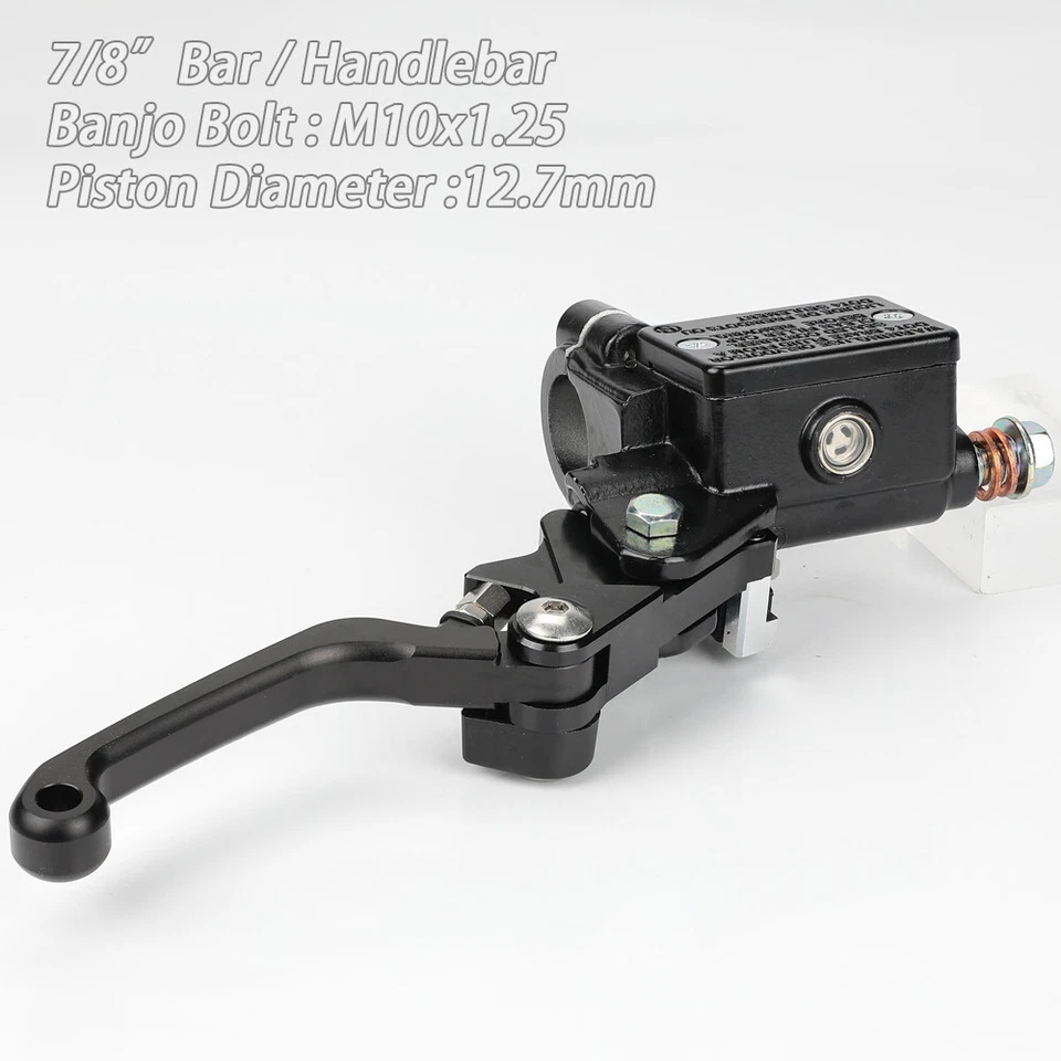 Cilindro mestre de freio dianteiro com alavanca para Suzuki DRZ50 DRZ70 DRZ125 DRZ125L DRZ250 - Imagem 2 de 4