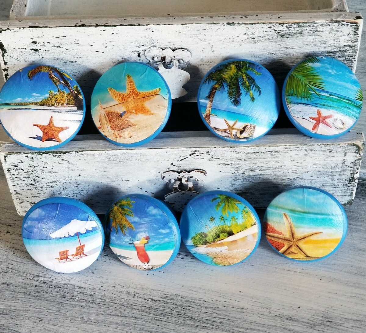 beach dresser knobs Starfish Drawer Pulls, Sea Star Handles, Beach Dcor, Starfish Knobs, Coastal Drawer Pulls and Knobs, Sea Life Cabinet Knobs main image 0