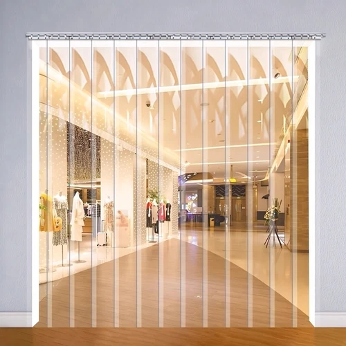 Kühlbox Gefrierschrank Kunststoffleiste Tür, Streifenvorhang Tür, komplette PVC Streifen Tür - Bild 16 von 57