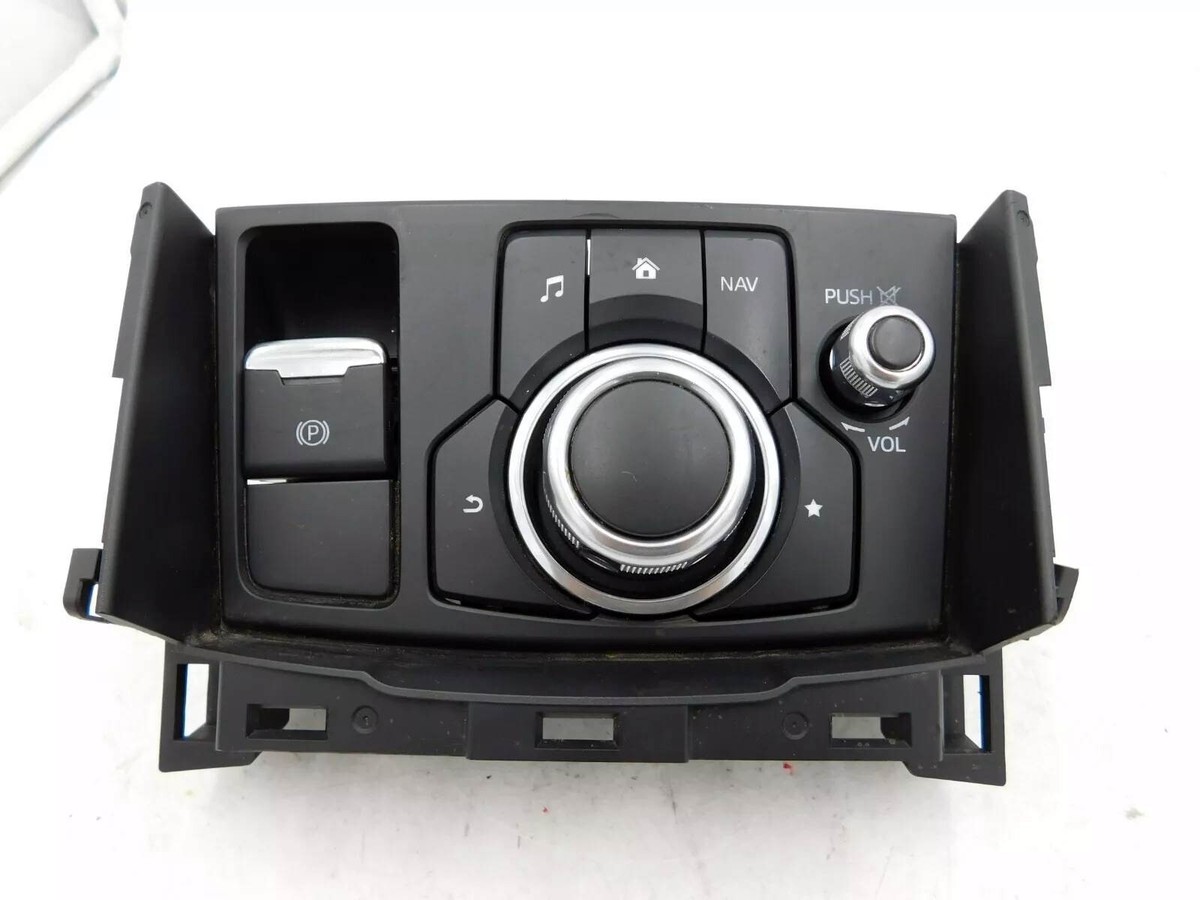 2016-2018 Mazda 3 Radio Nav Control Console Mounted W/ Electric