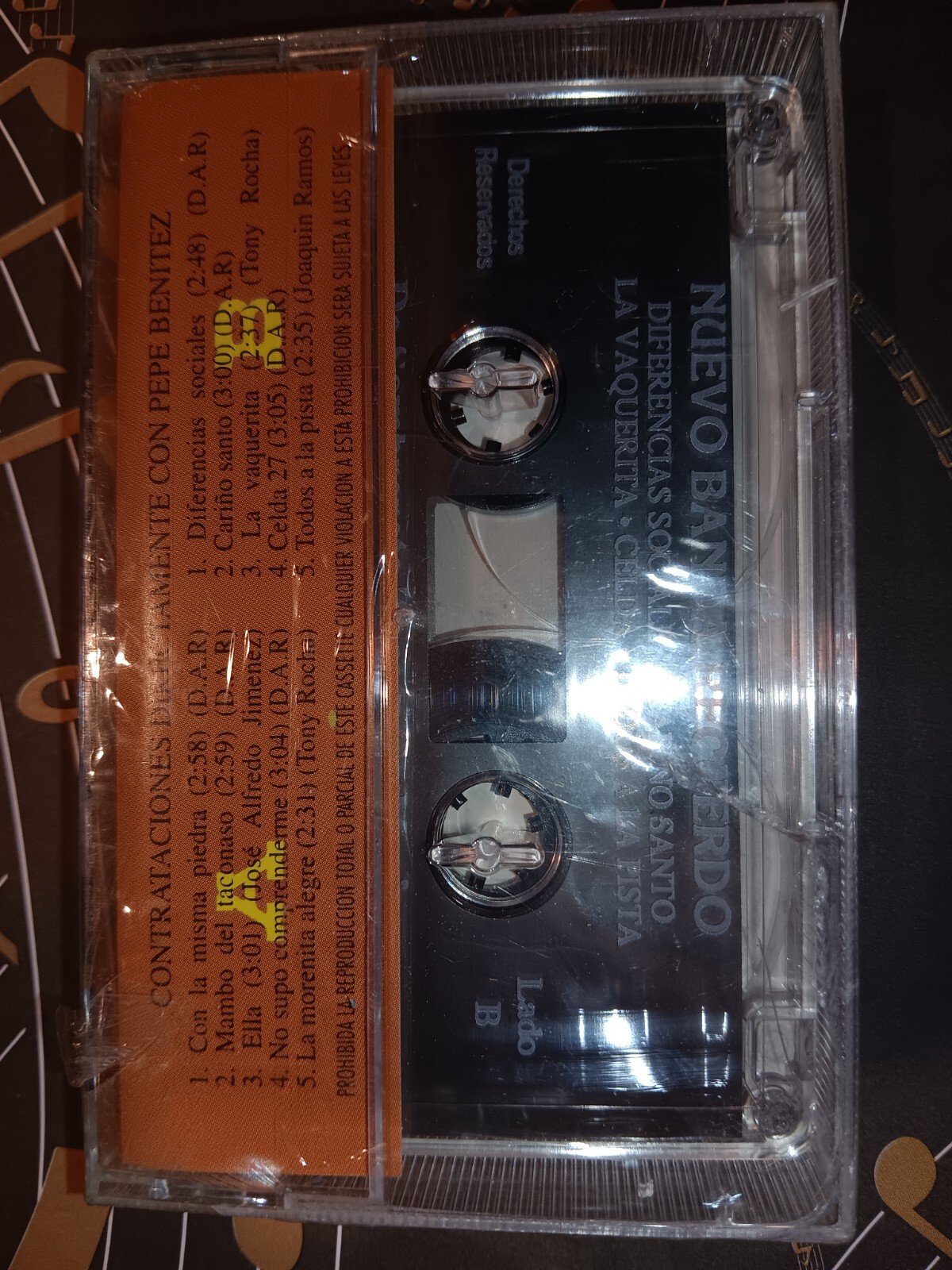 Banda Nuevo Recuerdo De Sombrerte Zacatecas Cassette Sellado Dr Records