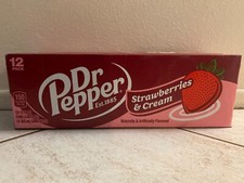 Dr Pepper Strawberries and Cream 12-Pack