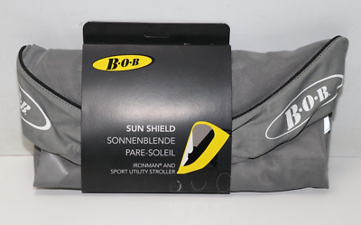 Britax BOB UV Schutz ( Sonnenblende) für Ironman, Sport Utility Stroller, grau