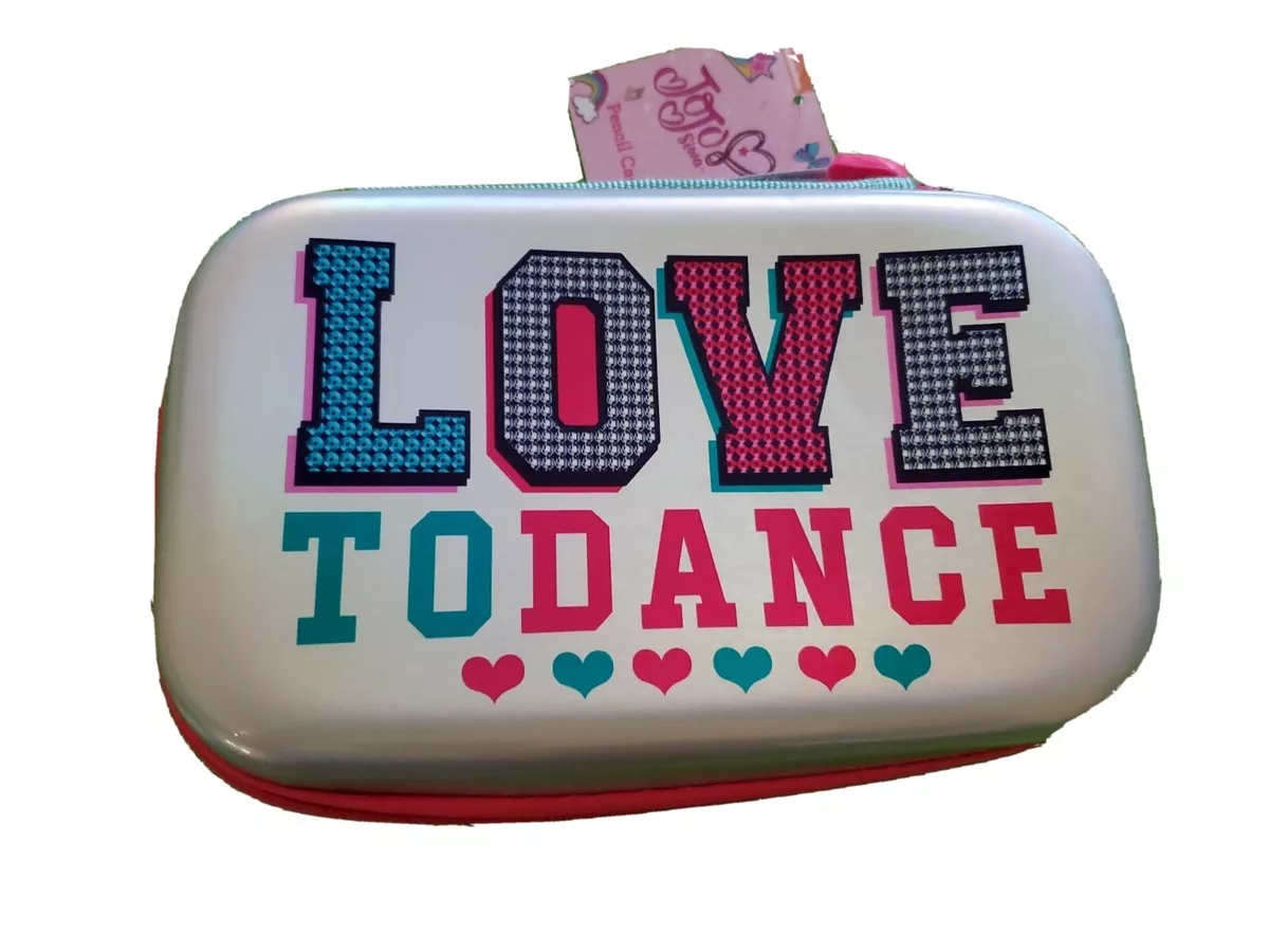 Jojo Siwa Love Dance School Pencil Box Pouch Gadget Case Hard NWT | eBay