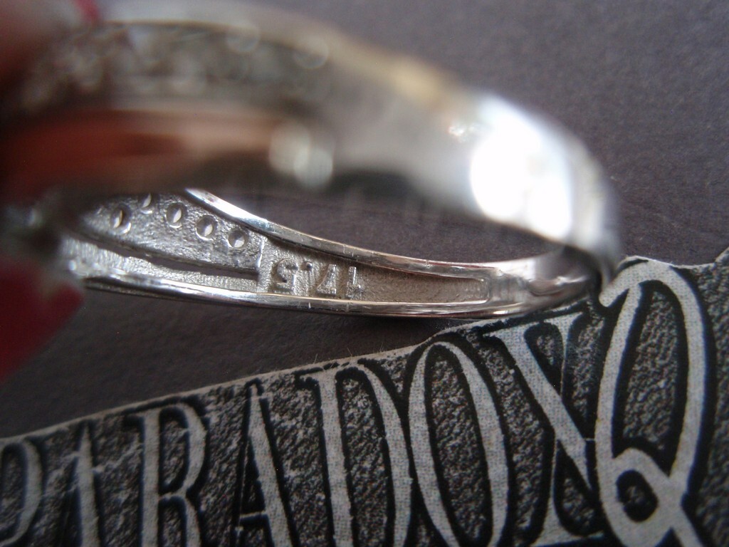 UNIQUE Sterling Silver 975 Rose Gold 825 Plate Mu… - image 11