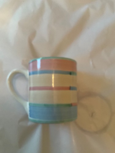 EXCELLENT CONDITION One (1) Caleca Cabana Coffee Mug - 4-1/8” T - Picture 2 of 4