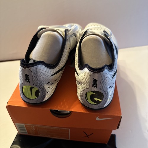 NEW Nike Zoom Victory Elite 2 Track Spikes White/Black Volt 835998107 M 12.5 W14 - Picture 5 of 9