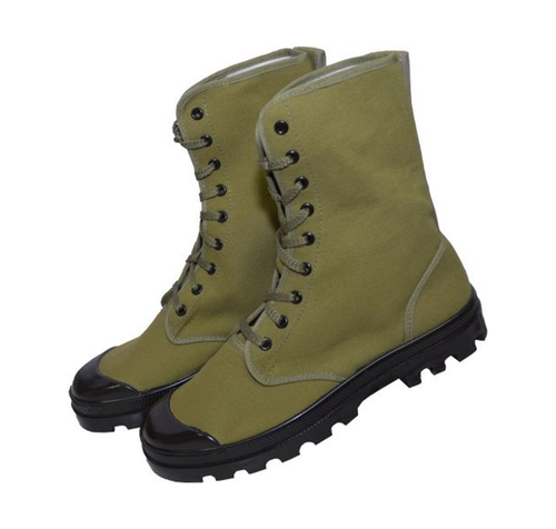 military looking boots