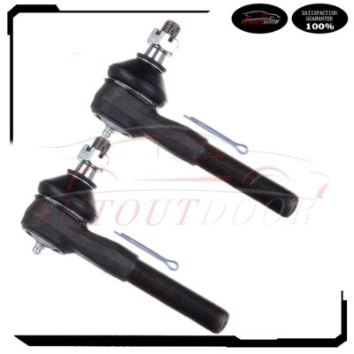 2X Replacement Front Outer Tie Rod End For 2001 2002 Dodge Ram 1500 2500 2WD