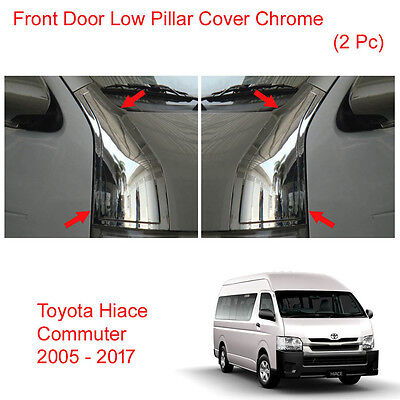 FOR TOYOTA HIACE COMMUTER 2011-2013 CHROME TAILGATE REAR TAIL COVER