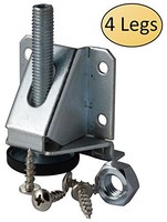 D.h.s. Heavy Duty Leveler Legs W/ Lock Nuts - 600 Lb. Capacity Per Leg - Adjusts on sale D.h.s. Heavy Duty Leveler Legs W/ Lock Nuts - 600 Lb. Capacity Per Leg - Adjusts on sale