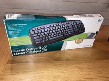 Vintage Logitech Classic 200 Wired Keyboard 9...