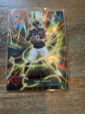 2025 Topps Resurgence Caleb Williams Conductors Orange refractor /25