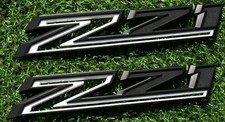 2 Pack 2019-2025 Z71 Emblem Decals Side Badges Compatible with Black White