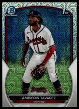 2023 Bowman #BCP-33 Ambioris Tavarez Chrome Prospects Mojo Refractors