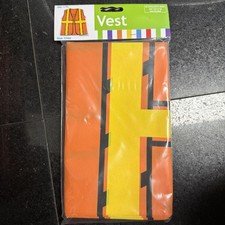 Pack of 11 - Kids Construction Work Safety Vest Costume Dress Up Role Play