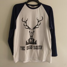 THE DEAD SOUTH BASTARD SON UK TOUR 2019 RAGLAN T SHIRT BLUEGRASS FOLK ROCK